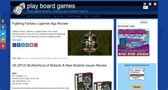 Desktop Screenshot of play-board-games.com
